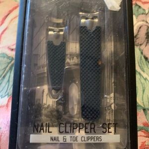 Black Nail Clipper Set